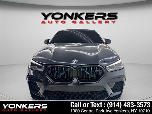 Carbon Black Metallic 2021 BMW X6 M Sports Activity Coupe