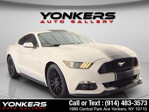 Oxford White 2015 Ford Mustang GT Premium