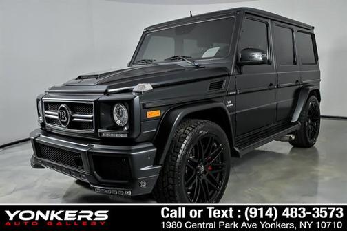 Black 2016 Mercedes-Benz AMG G AMG G 63 4MATIC