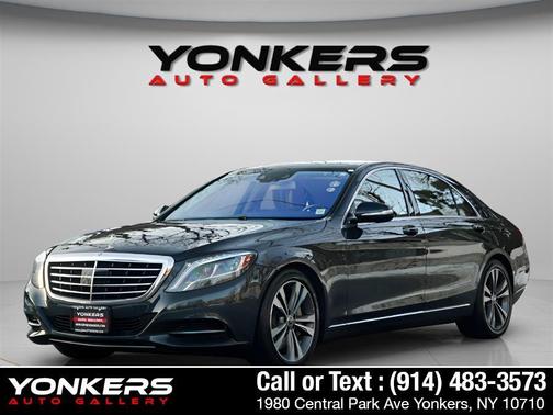 Anthracite Blue Metallic 2015 Mercedes-Benz S-Class 4MATIC