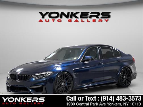 Blue 2016 BMW M3 Base