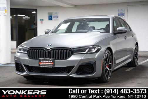 Skyscraper Gray Metallic 2023 BMW 540 i xDrive