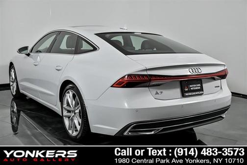Glacier White Metallic 2022 Audi A7 55 Premium