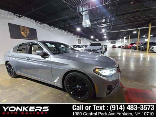 Skyscraper Gray Metallic 2023 BMW 540 i xDrive