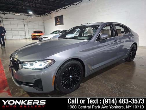 Skyscraper Gray Metallic 2023 BMW 540 i xDrive