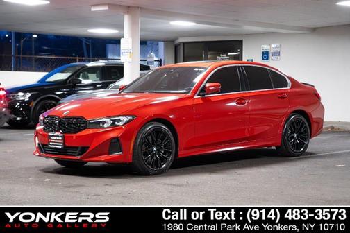 Melbourne Red Metallic 2024 BMW 330 xDrive