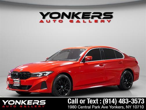 Melbourne Red Metallic 2024 BMW 330 xDrive