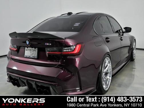 Wildberry Metallic 2023 BMW M3 Sedan - Wildberry Metallic with $30K Mods