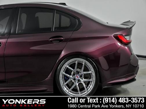 Wildberry Metallic 2023 BMW M3 Sedan - Wildberry Metallic with $30K Mods