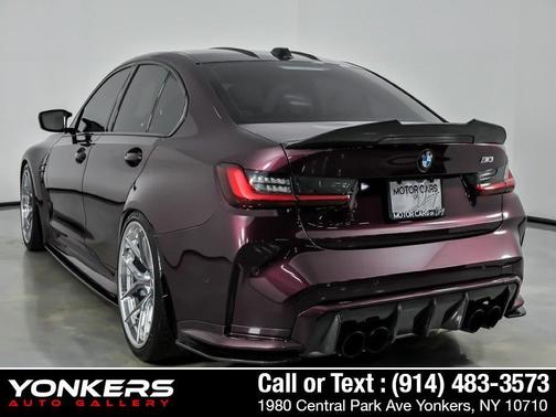 Wildberry Metallic 2023 BMW M3 Sedan - Wildberry Metallic with $30K Mods