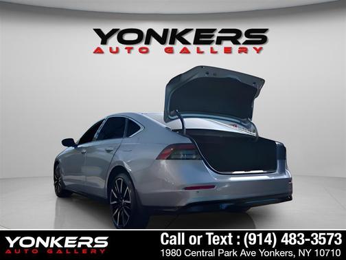 Lunar Silver Metallic 2023 Honda Accord Hybrid Touring