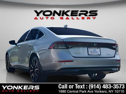 Lunar Silver Metallic 2023 Honda Accord Hybrid Touring