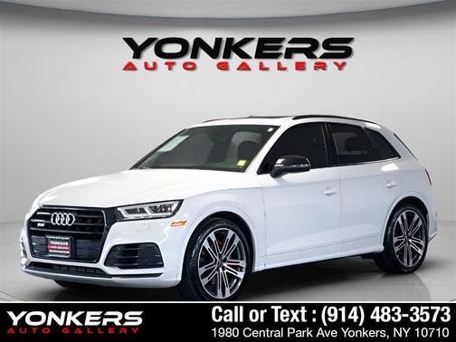 Glacier White Metallic 2020 Audi SQ5 3.0T Premium Plus