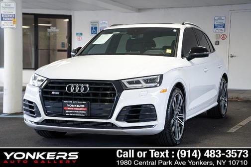 Glacier White Metallic 2020 Audi SQ5 3.0T Premium Plus