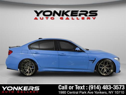 Yas Marina Blue Metallic 2017 BMW M3 Base