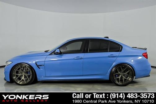 Yas Marina Blue Metallic 2017 BMW M3 Base