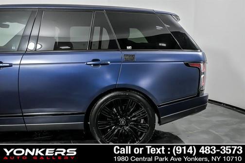 Blue 2020 Land Rover Range Rover P525 HSE SWB