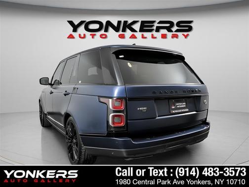 Blue 2020 Land Rover Range Rover P525 HSE SWB