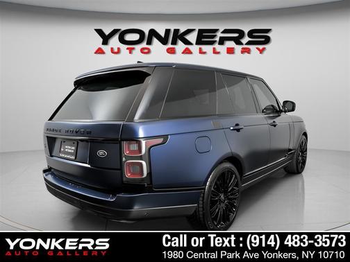 Blue 2020 Land Rover Range Rover P525 HSE SWB