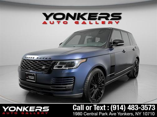 Blue 2020 Land Rover Range Rover P525 HSE SWB