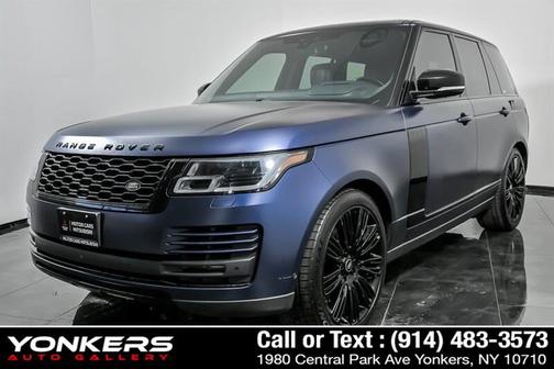 Blue 2020 Land Rover Range Rover P525 HSE SWB