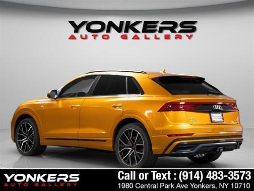 Dragon Orange Metallic 2019 Audi Q8 3.0T Premium