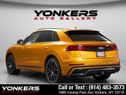 Dragon Orange Metallic 2019 Audi Q8 3.0T Premium