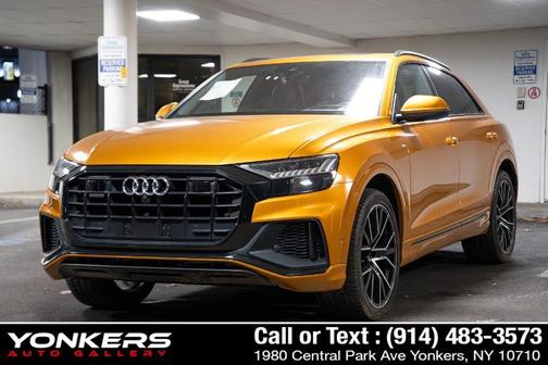 Dragon Orange Metallic 2019 Audi Q8 3.0T Premium