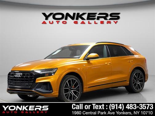 Dragon Orange Metallic 2019 Audi Q8 3.0T Premium