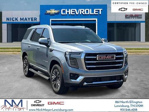 Sterling Metallic 2025 GMC Yukon Elevation