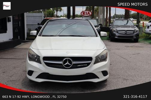 Cirrus White 2016 Mercedes-Benz CLA-Class Base