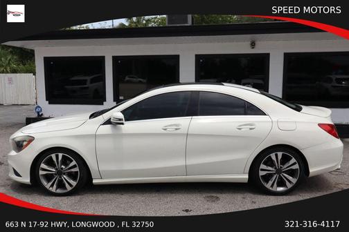 Cirrus White 2016 Mercedes-Benz CLA-Class Base