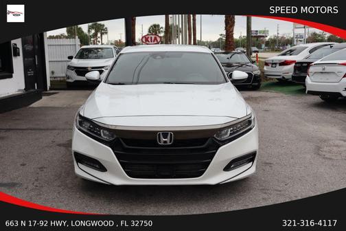 Platinum White Pearl 2019 Honda Accord Sport