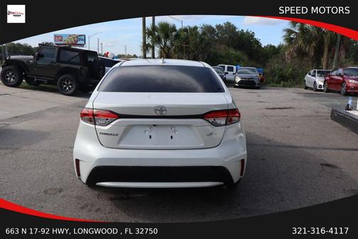 Blizzard Pearl 2020 Toyota Corolla LE