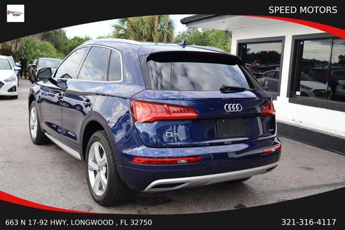 Navarra Blue Metallic 2020 Audi Q5 45 Premium