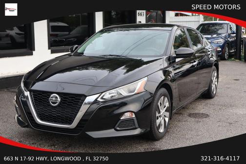 Super Black 2019 Nissan Altima 2.5 S