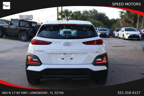 Chalk White 2019 Hyundai KONA SE