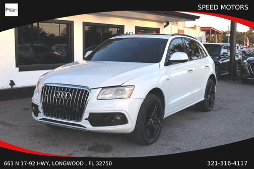 White 2016 Audi Q5 3.0T Premium Plus