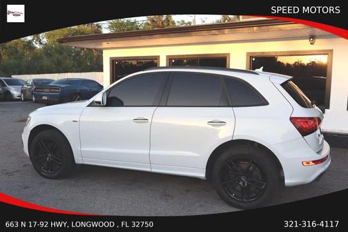 White 2016 Audi Q5 3.0T Premium Plus