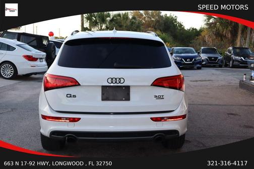 White 2016 Audi Q5 3.0T Premium Plus