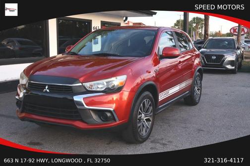 Rally Red Metallic 2017 Mitsubishi Outlander Sport 2.0 LE