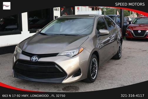 Gray 2017 Toyota Corolla LE