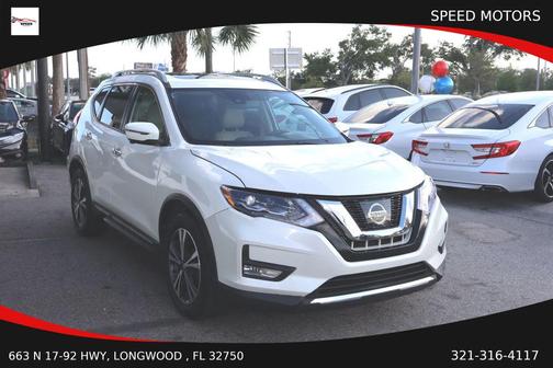 Pearl White 2017 Nissan Rogue SL
