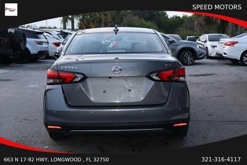 Gun Metallic 2021 Nissan Versa 1.6 SV