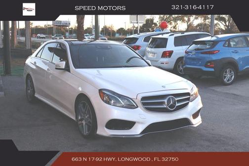 2016 Mercedes-Benz E-Class E 350 Sedan 4D