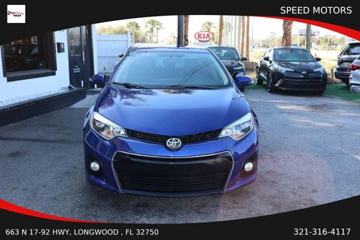 2014 Toyota Corolla S Plus