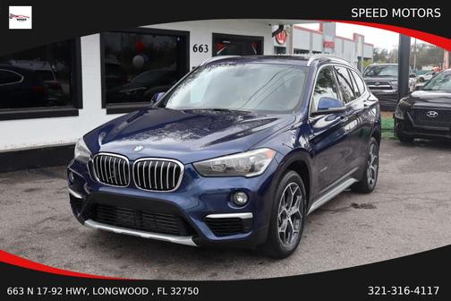 Blue 2018 BMW X1 xDrive28i