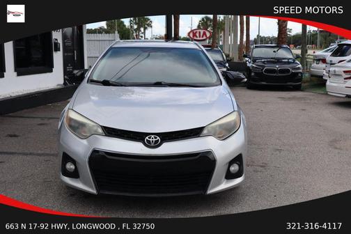 Classic Silver Metallic 2015 Toyota Corolla S Plus
