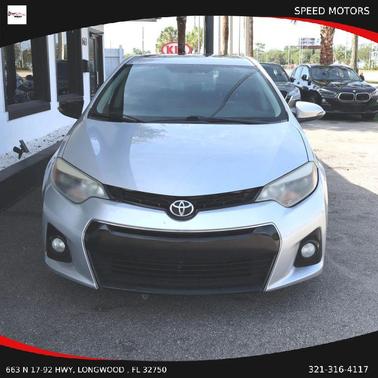 Classic Silver Metallic 2015 Toyota Corolla S Plus
