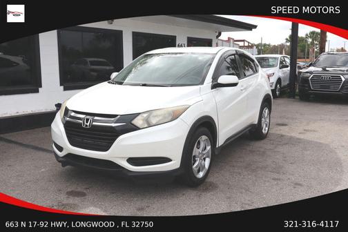White Orchid Pearl 2016 Honda HR-V LX
